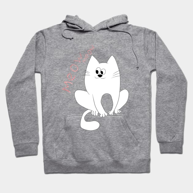 you mess with the meow meow Hoodie by samara_shop